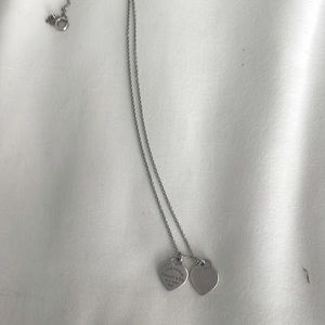 Tiffany’s sterling silver heart necklace